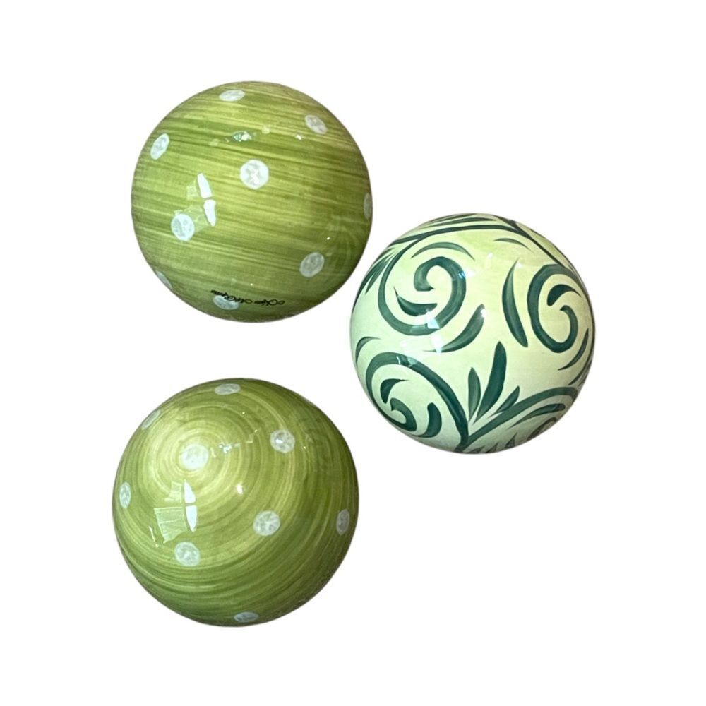 Kate McRostie Decorative Ceramic Orb Set (Set of 3)